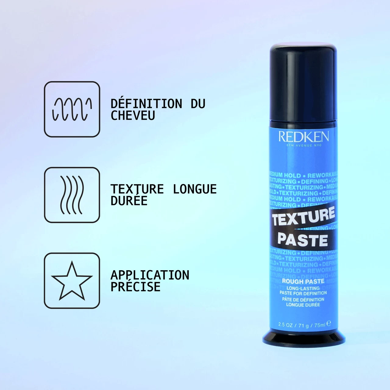 Texture Paste Longue Durée Redken 75ml 2 Texture Paste Longue Durée Redken 75ml – Image 2