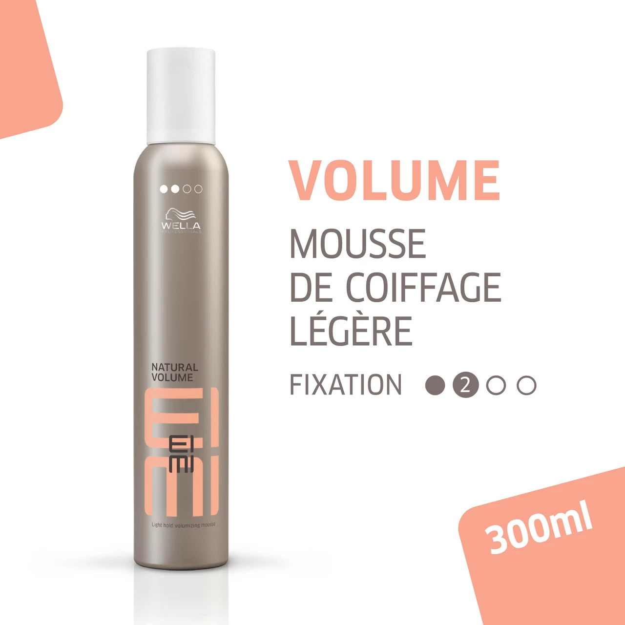 Natural Volume Eimi Wella 300ml 3 Natural Volume Eimi Wella 300ml – Image 3