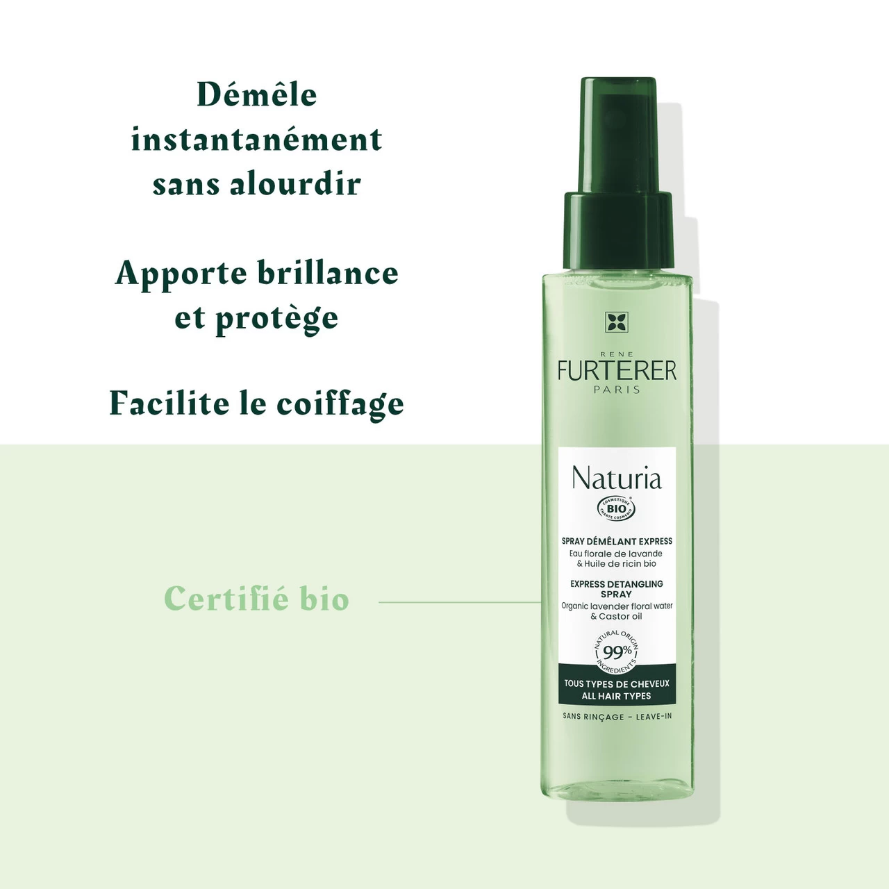 Spray Démêlant Naturia René Furterer 200ml 5 Spray Démêlant Naturia René Furterer 200ml – Image 5