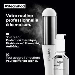 Soin Lissant 3-en-1 Steampod L'Oréal Professionnel 50ml -Magasin De Soins Capillaires 3474637153434 1 89201.1694098779