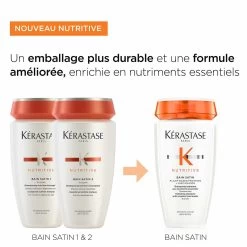 Bain Satin Nutritive Kérastase 250ml -Magasin De Soins Capillaires 3474637154912 6 34020.1686298845