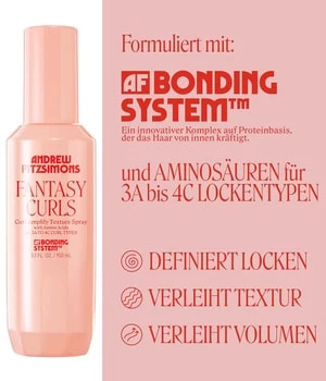 Andrew Fitzsimons Fantasy Curls Curl Amplify Texture Spray Spray Cheveux Bouclés 2 Andrew Fitzsimons Fantasy Curls Curl Amplify Texture Spray Spray Cheveux Bouclés – Image 2
