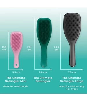 Tangle® Teezer Tangle Teezer The Large Wet Detangler Black Gloss Brosse Tangle 4 Tangle® Teezer Tangle Teezer The Large Wet Detangler Black Gloss Brosse Tangle – Image 4