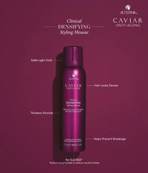 ALTERNA CAVIAR Clinical Densifying Styling Mousse Mousse Coiffante 3 ALTERNA CAVIAR Clinical Densifying Styling Mousse Mousse Coiffante – Image 3