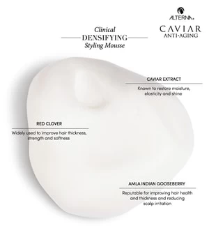 ALTERNA CAVIAR Clinical Densifying Styling Mousse Mousse Coiffante 4 ALTERNA CAVIAR Clinical Densifying Styling Mousse Mousse Coiffante – Image 4