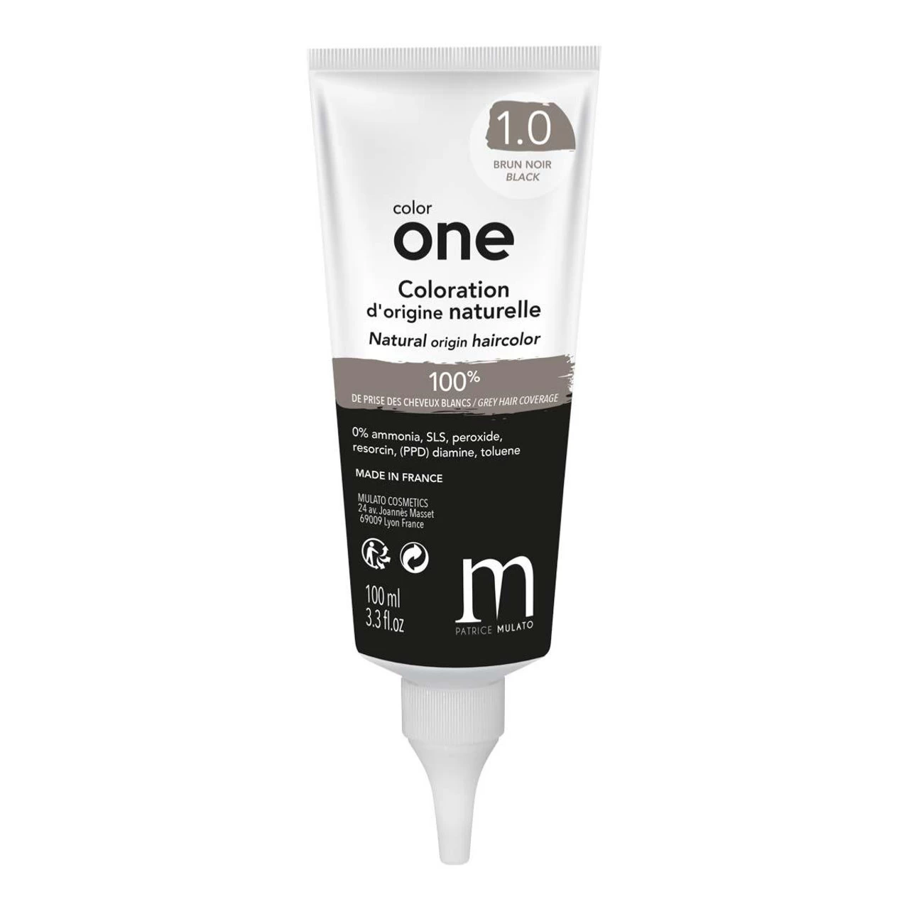 Coloration Naturelle Color One Fondamentale Mulato 80ML 1 Coloration Naturelle Color One Fondamentale Mulato 80ML