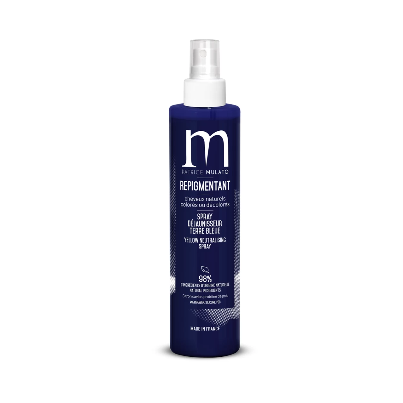 Spray Repigmentant Déjaunisseur Terre Bleue 200ml- Mulato 1 Spray Repigmentant Déjaunisseur Terre Bleue 200ml- Mulato