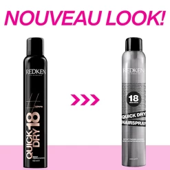 Quick Dry 18 Redken 400ml 9 Quick Dry 18 Redken 400ml -Magasin De Soins Capillaires Spray Se chage Rapide Quick Dry Redken Styling New look 51960.1694768489