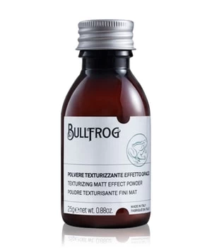 BULLFROG Texturising Matt Effect Powder Poudre Cheveux 1 BULLFROG Texturising Matt Effect Powder Poudre Cheveux