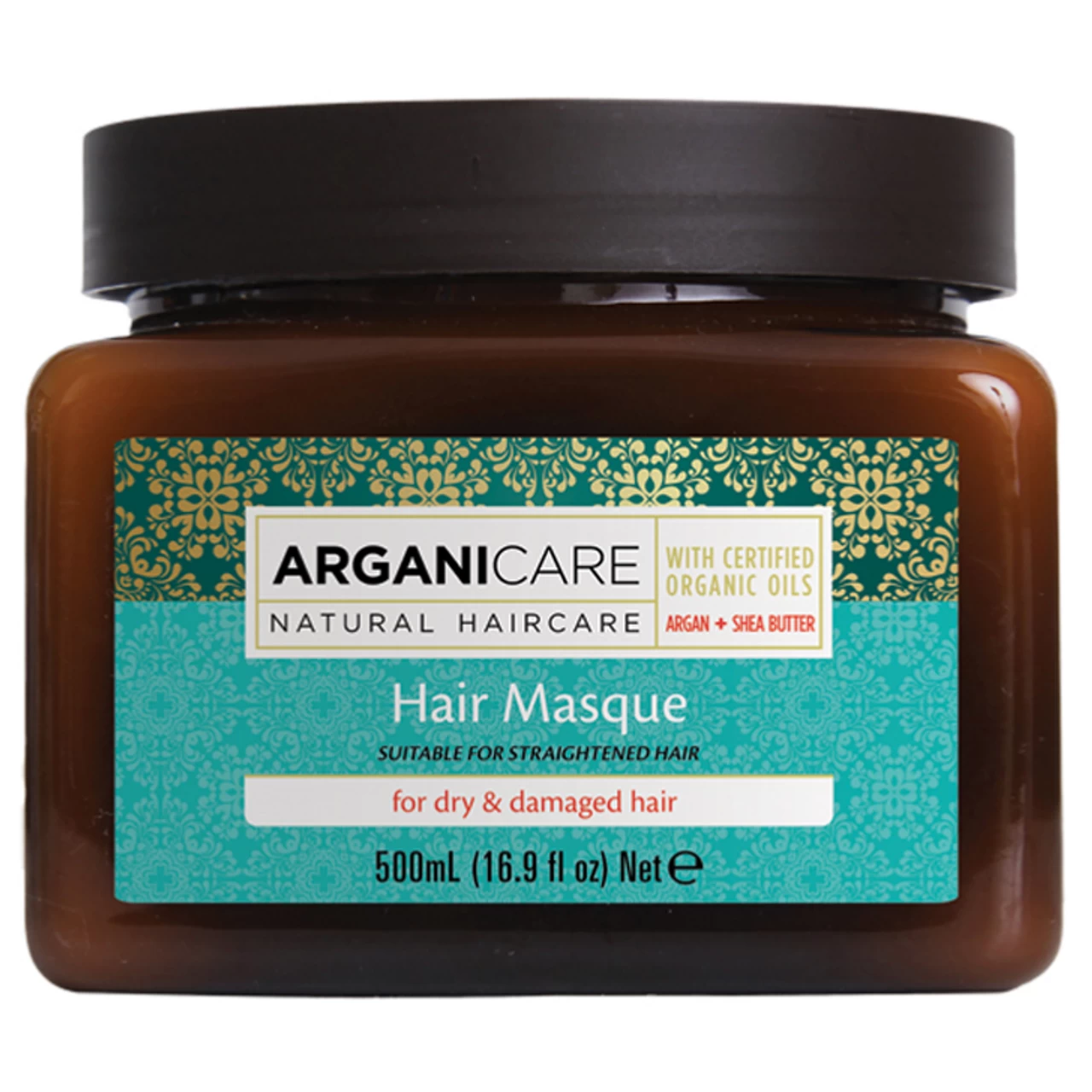 Masque Argan Cheveux Abimés Arganicare 500ml 1 Masque Argan Cheveux Abimés Arganicare 500ml