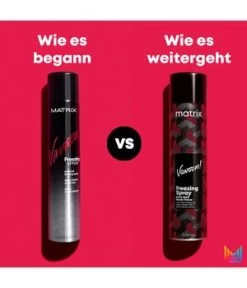 Matrix Vavoom Freezing Spray Extra Hold Laque Cheveux -Magasin De Soins Capillaires matrix null haarspray 500 ml 3474637103606 visual2