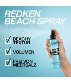 Redken Beach Spray Spray Texturisant Cheveux -Magasin De Soins Capillaires redken beach spray texturizing spray 125 ml 0884486471420 visual3