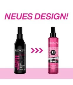 Redken Heat Styling Thermal Spray Iron Shape Spray Thermo-protecteur -Magasin De Soins Capillaires redken null hitzeschutzspray 250 ml 0884486498083 detail