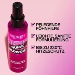 Redken Quick Blowout Styling Blow Dry Spray Coiffant 9 Redken Quick Blowout Styling Blow Dry Spray Coiffant -Magasin De Soins Capillaires redken quick blowout styling blow dry foehnspray 125 ml 4045129017320 visual3