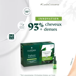 Sérum Antichute Triphasic Progressive René Furterer 8x5ml -Magasin De Soins Capillaires rene triphasic 61905.1686147015