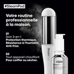 Pack Steampod 4 + Soin Lissant 3 En 1 50 Ml -Magasin De Soins Capillaires steampod 4 serum lissant 24716.1694510551