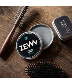 ZEW For Men Hair Pomade With Charcoal Medium Hold Cire Pour Cheveux -Magasin De Soins Capillaires zew for men hair pomade with charcoal medium hold haarwachs 100 ml 5906874538517 visual2