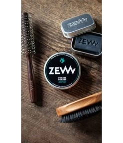 ZEW For Men Hair Pomade With Charcoal Medium Hold Cire Pour Cheveux -Magasin De Soins Capillaires zew for men hair pomade with charcoal medium hold haarwachs 100 ml 5906874538517 visual3